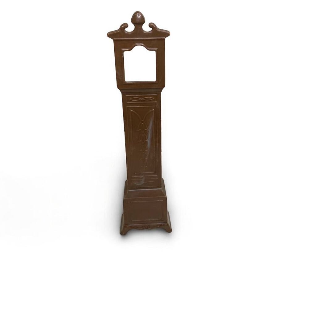 1950s Plasco Dollhouse Miniature Grandfather Clock Dining Room 1:18‎ Scale